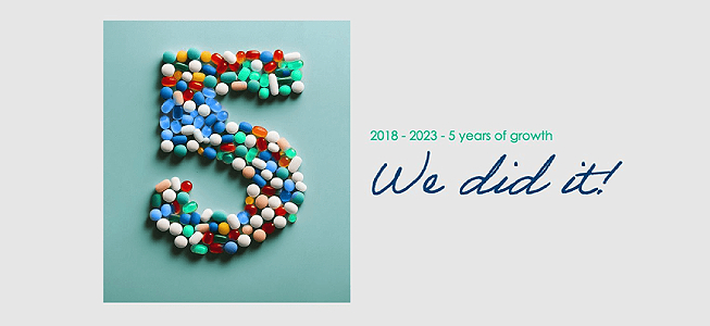 Sărbătorim 5 ani de creștere